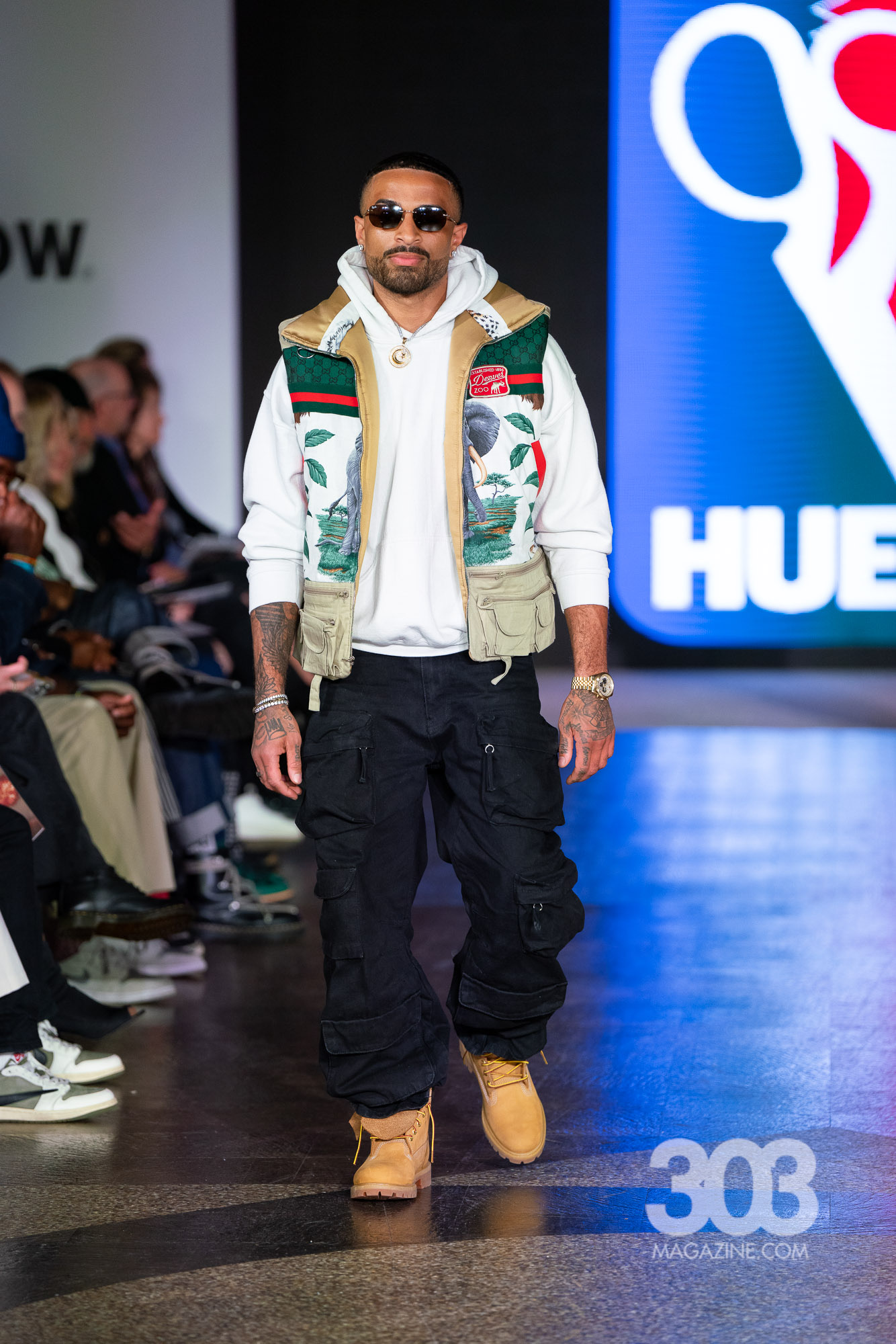 James Muhammad runway look 2