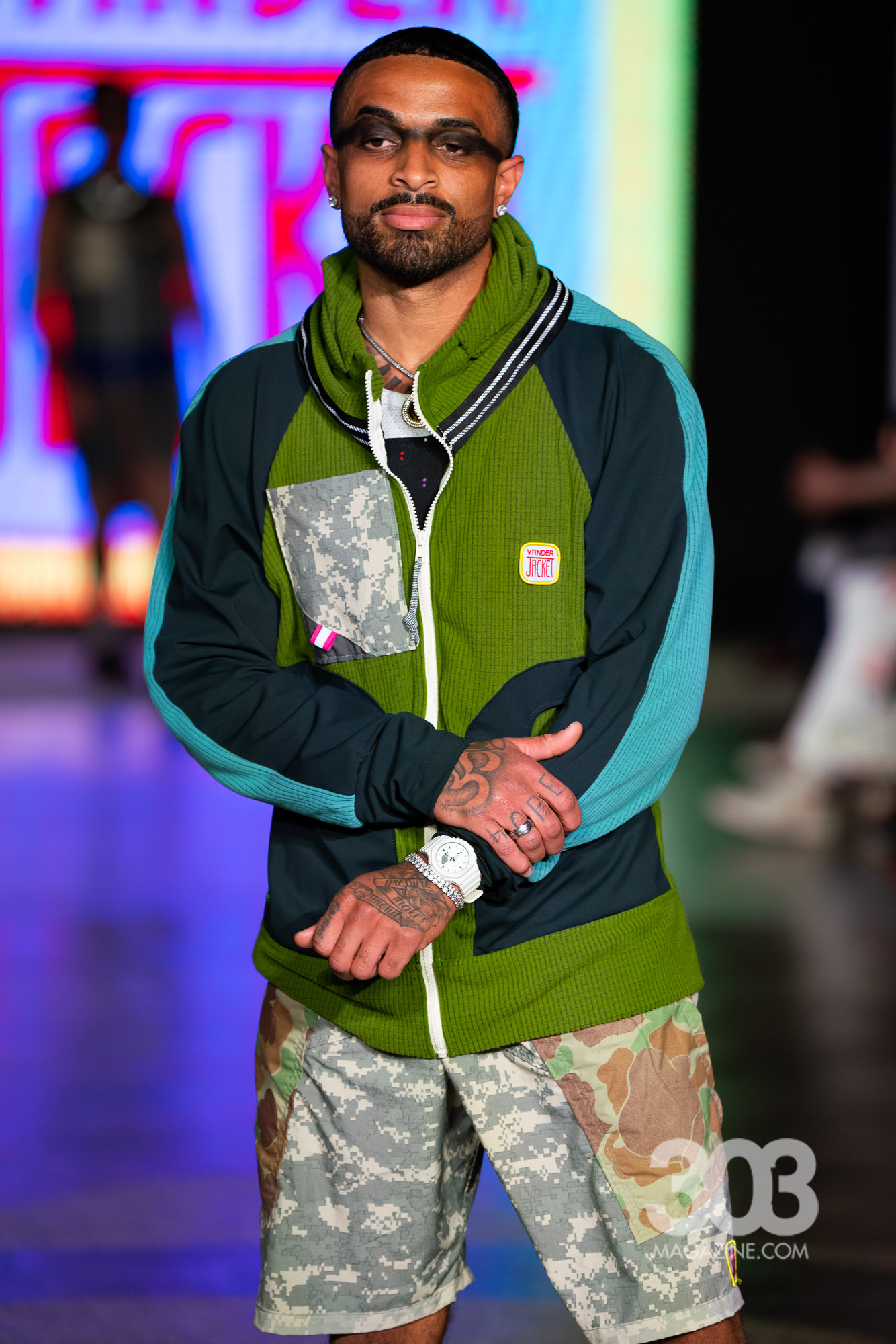 James Muhammad runway look 5