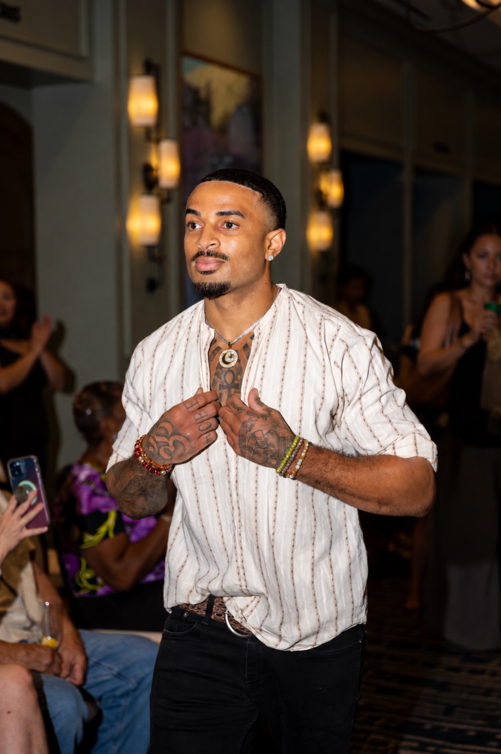 James Muhammad runway look 11
