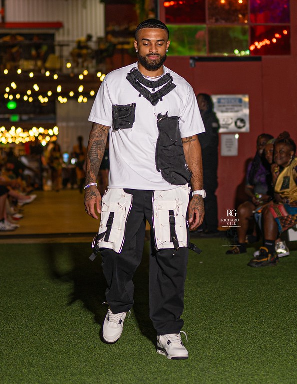 James Muhammad runway look 16